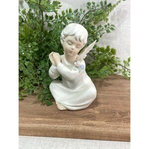 Homco Bisque Porcelain Angel Signed Mizuno 1991 Gorgeous Piece 5 In Grandmacore